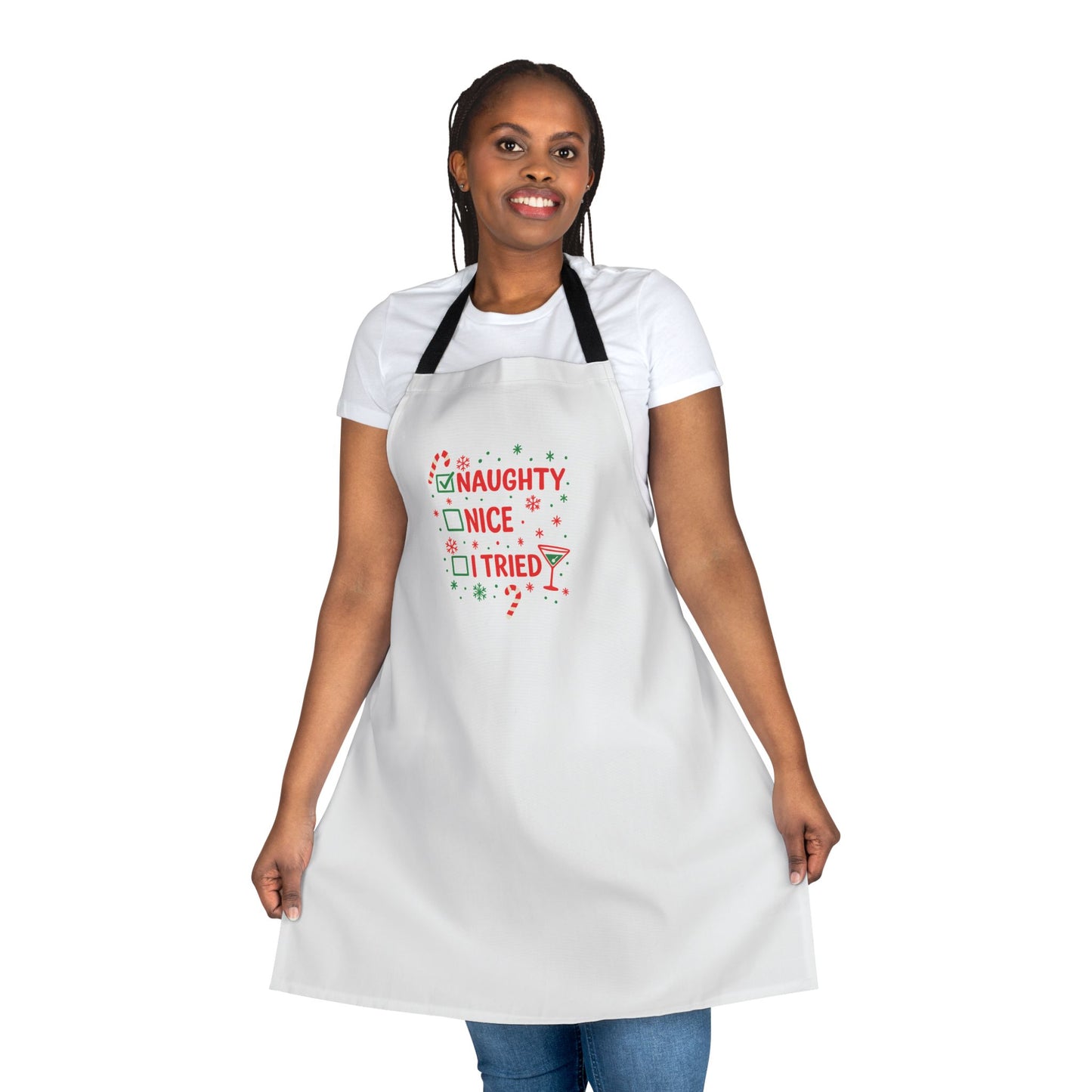 Apron for the Naughty Cook, 5-Color Straps