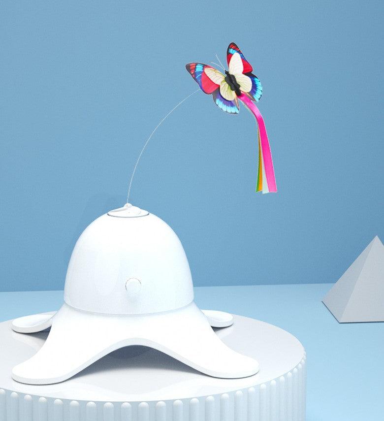Electric Butterfly Interactive Cat Toy-5