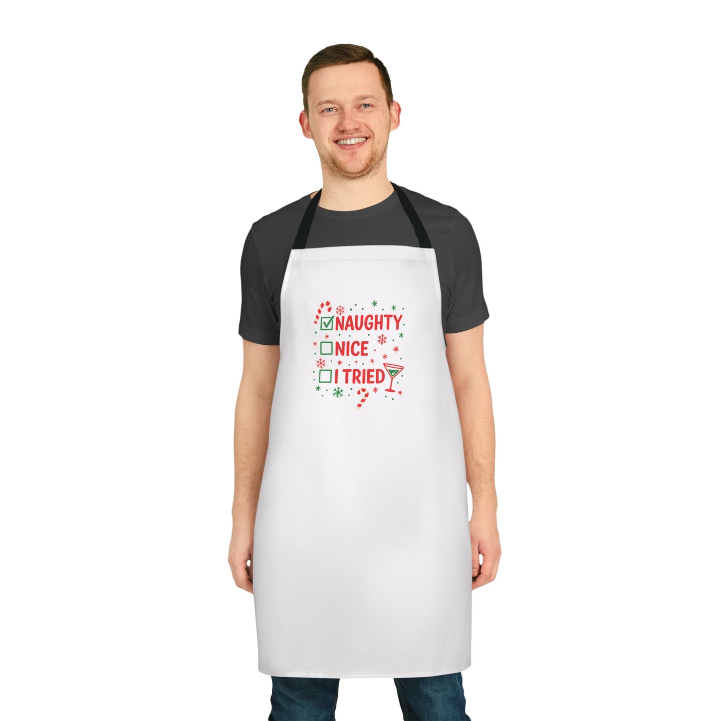 Apron for the Naughty Cook, 5-Color Straps