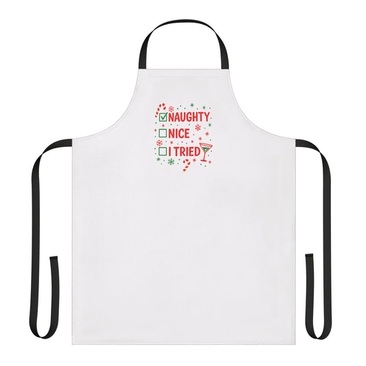 Apron for the Naughty Cook, 5-Color Straps